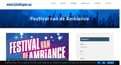 Desktop Screenshot of festivalvandeambiance.be
